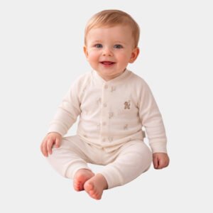 "Newborn Printed 2-Piece Set"