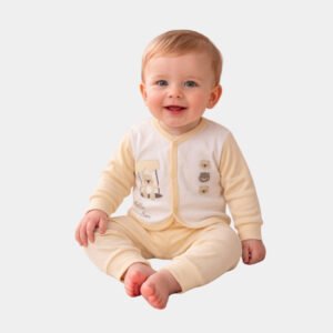 Baby Boy Soft Cotton 2-Piece Suit